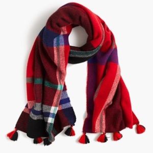 J. Crew • Wool Scarf with Tassels